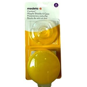Medela (24mm), contact nipple shields & case